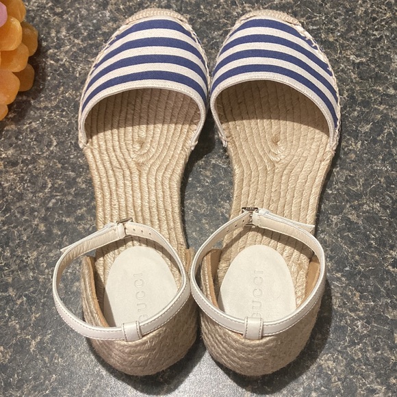 Gucci striped espadrilles flats - Picture 7 of 10
